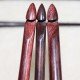 Rosewood Crochet Hooks with leather bag Set of 7 | Simple and Old style Antique Wooden Crochet Hooks