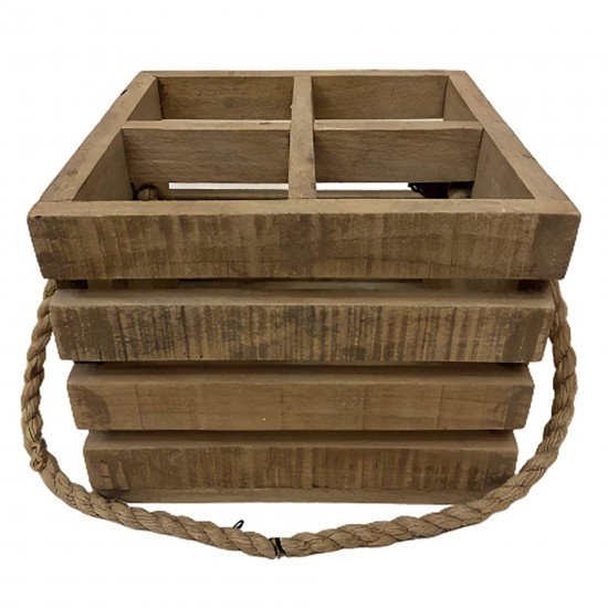 Wooden Wine Tray / Holder for 4 bottle