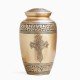 Large Funeral Cremation Urn | Human Ashes Cremation Urn | Symbol of Christianity | Affordable Adult Urn | Jesus Cross 