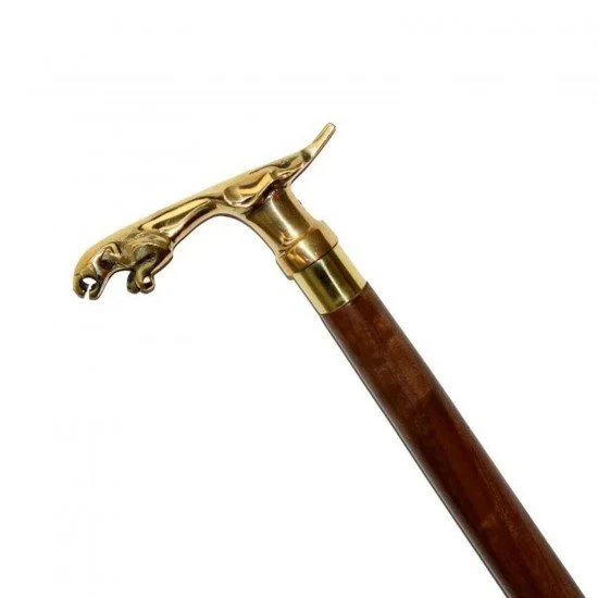Vintage Style Nautical Brass Handle Designer Canes~Antique Wooden Walking  Stick