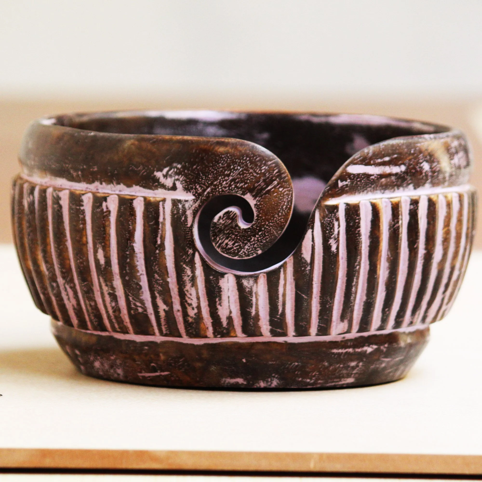 How to Make an Upcycled Yarn Bowl - Dukes and Duchesses