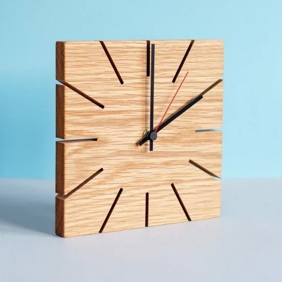 Personalize 33 Year Wedding Anniversary Gift Ideas Square Wall Clock |  Zazzle